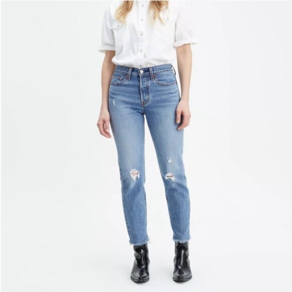 Levi's Wedgie Fit Ankle Women's Jeans - Picture 1 of 8